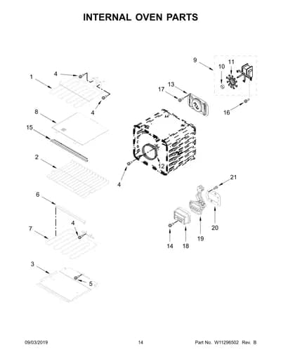 INTERNAL OVEN PARTS