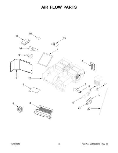 AIR FLOW PARTS