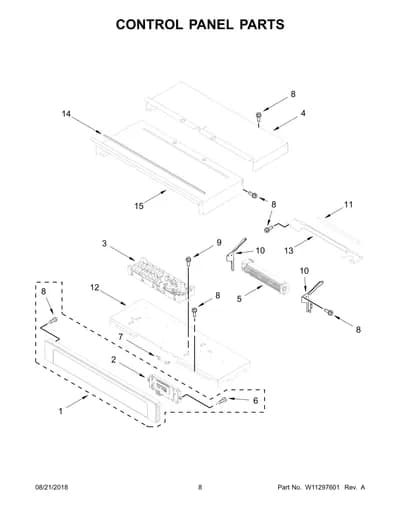 CONTROL PANEL PARTS