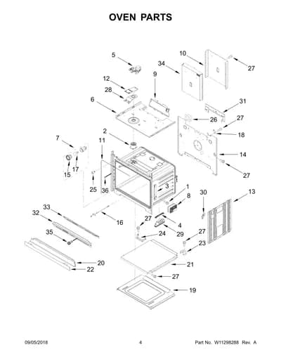 OVEN PARTS