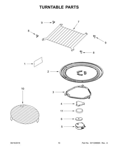 TURNTABLE PARTS