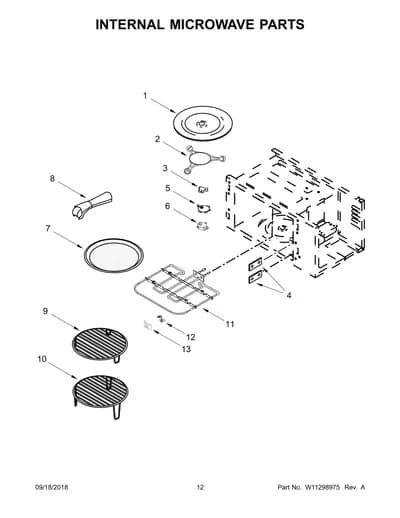 INTERNAL MICROWAVE PARTS