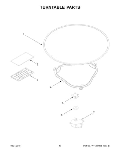 TURNTABLE PARTS