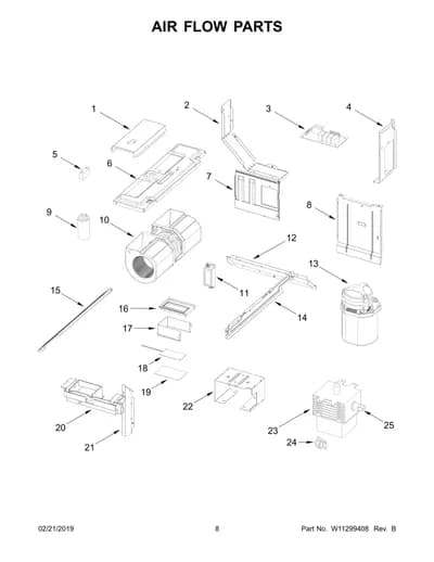 AIR FLOW PARTS