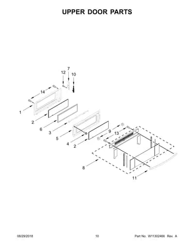 UPPER DOOR PARTS