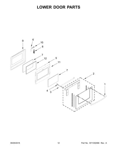 LOWER DOOR PARTS