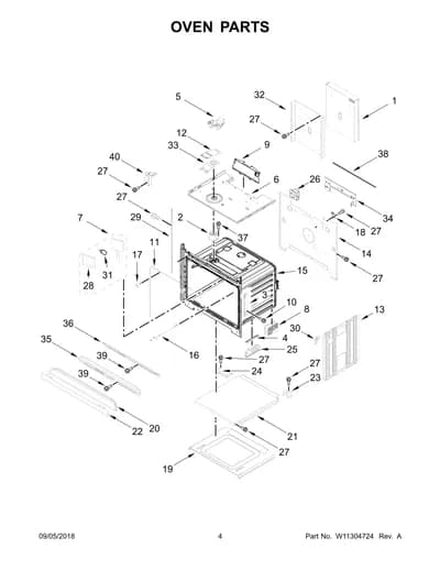OVEN PARTS
