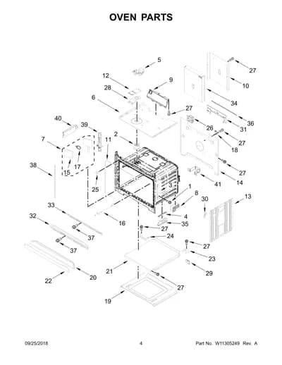 OVEN PARTS