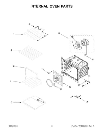 INTERNAL OVEN PARTS