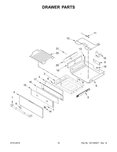 DRAWER PARTS
