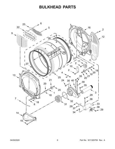 BULKHEAD PARTS