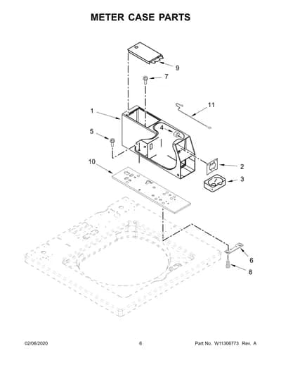 METER CASE PARTS