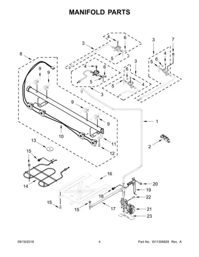MANIFOLD PARTS