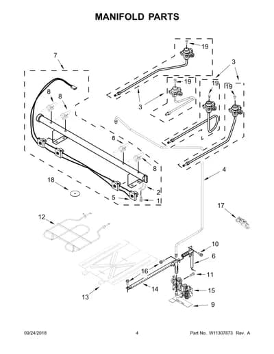 MANIFOLD PARTS
