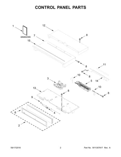 CONTROL PANEL PARTS