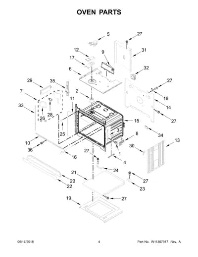 OVEN PARTS