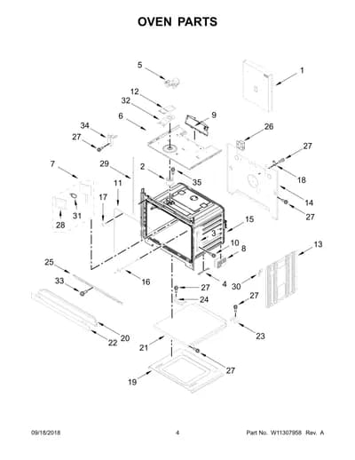 OVEN PARTS