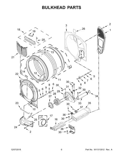 BULKHEAD PARTS