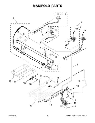 MANIFOLD PARTS