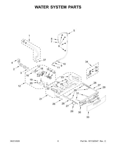 WATER SYSTEM PARTS