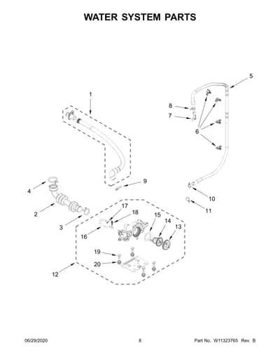 WATER SYSTEM PARTS