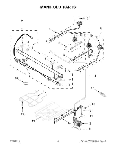 MANIFOLD PARTS