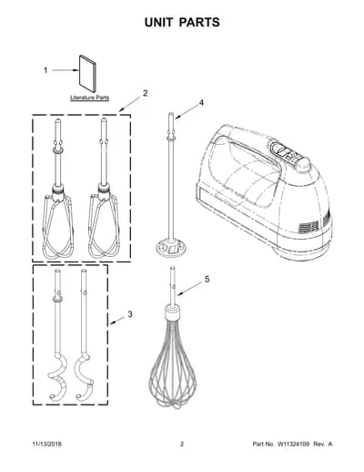UNIT PARTS