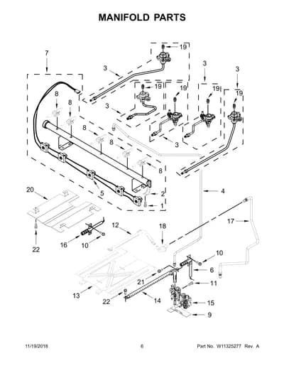 MANIFOLD PARTS