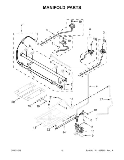 MANIFOLD PARTS