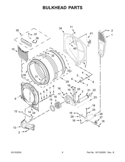 BULKHEAD PARTS