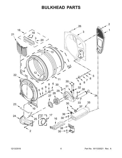 BULKHEAD PARTS