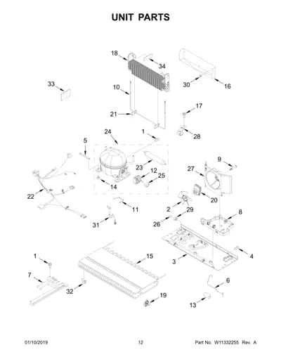UNIT PARTS
