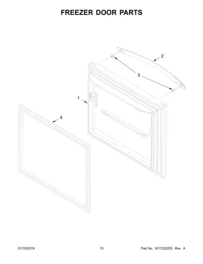 FREEZER DOOR PARTS