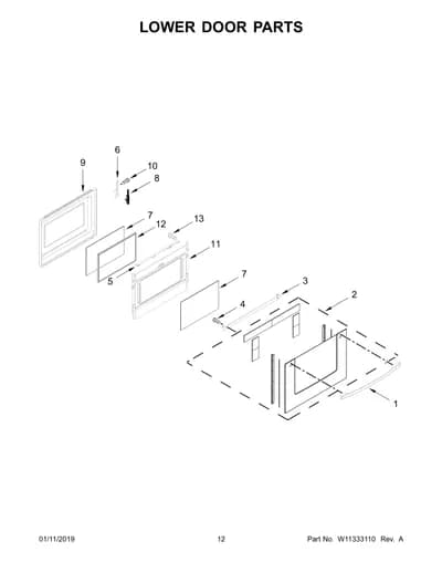 LOWER DOOR PARTS