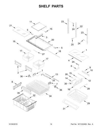 SHELF PARTS