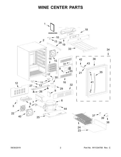 WINE CENTER PARTS