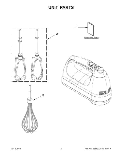 UNIT PARTS