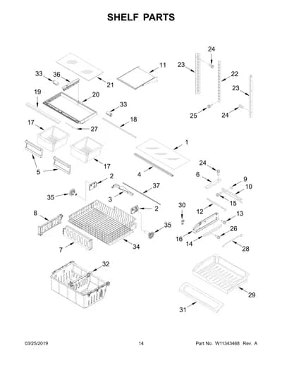SHELF PARTS
