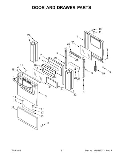 DOOR AND DRAWER PARTS