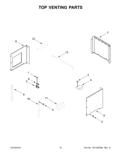 TOP VENTING PARTS