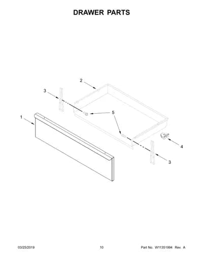 DRAWER PARTS
