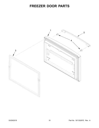 FREEZER DOOR PARTS