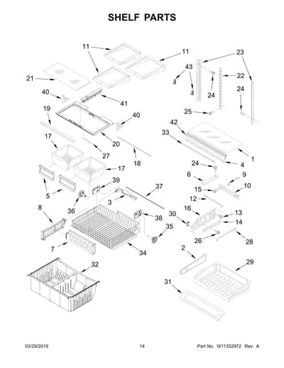 SHELF PARTS