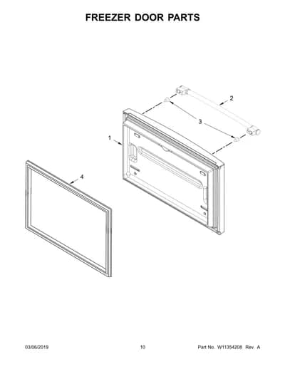 FREEZER DOOR PARTS
