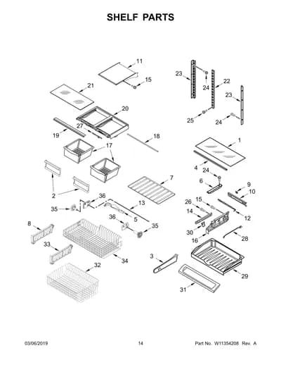 SHELF PARTS