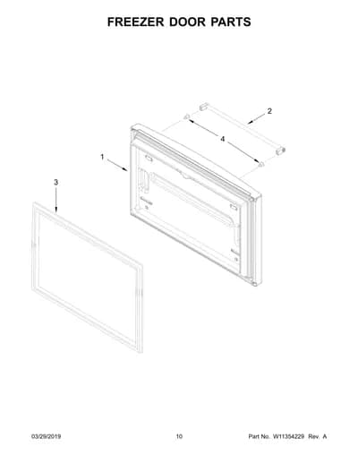 FREEZER DOOR PARTS