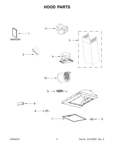 HOOD PARTS