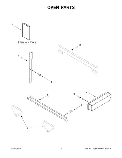 OVEN PARTS