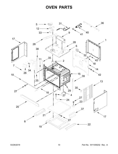 OVEN PARTS