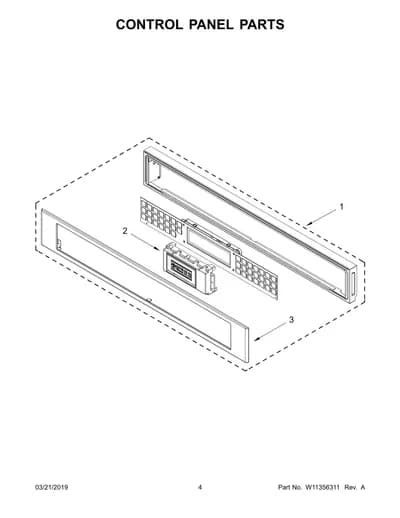 CONTROL PANEL PARTS